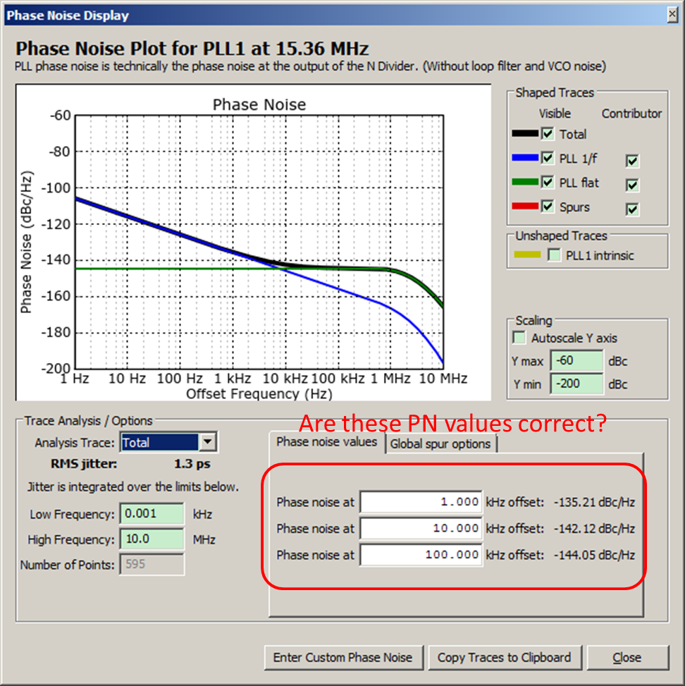 LMK04828 PLL1 clock design tool simulation Clock & timing forum