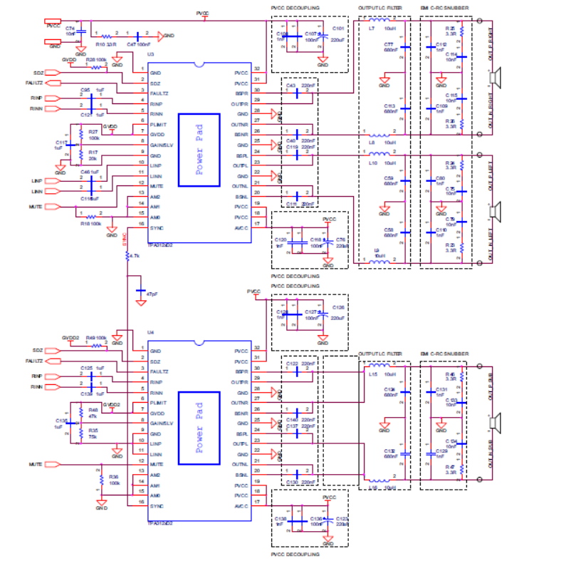 TPA3128D2: The customer is distorting with TPA3128D2 - Audio forum ...