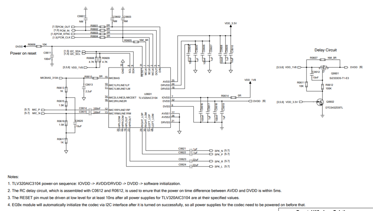 TLV320AIC3104: current consumption - reset held low - Audio forum ...