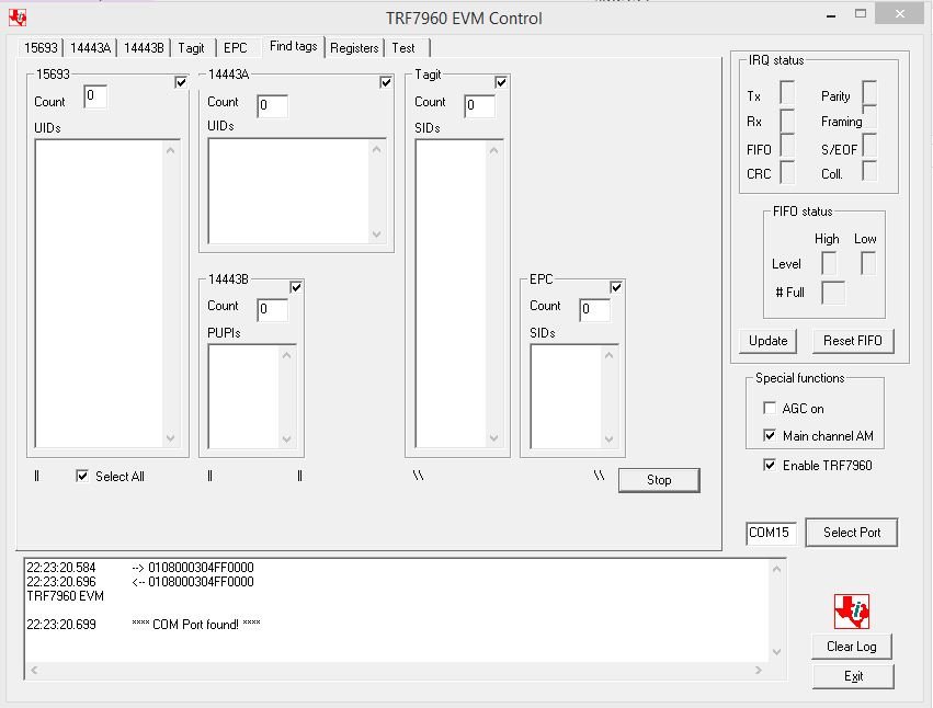 TRF7960A EVM Rev A not working - Other wireless technologies forum ...