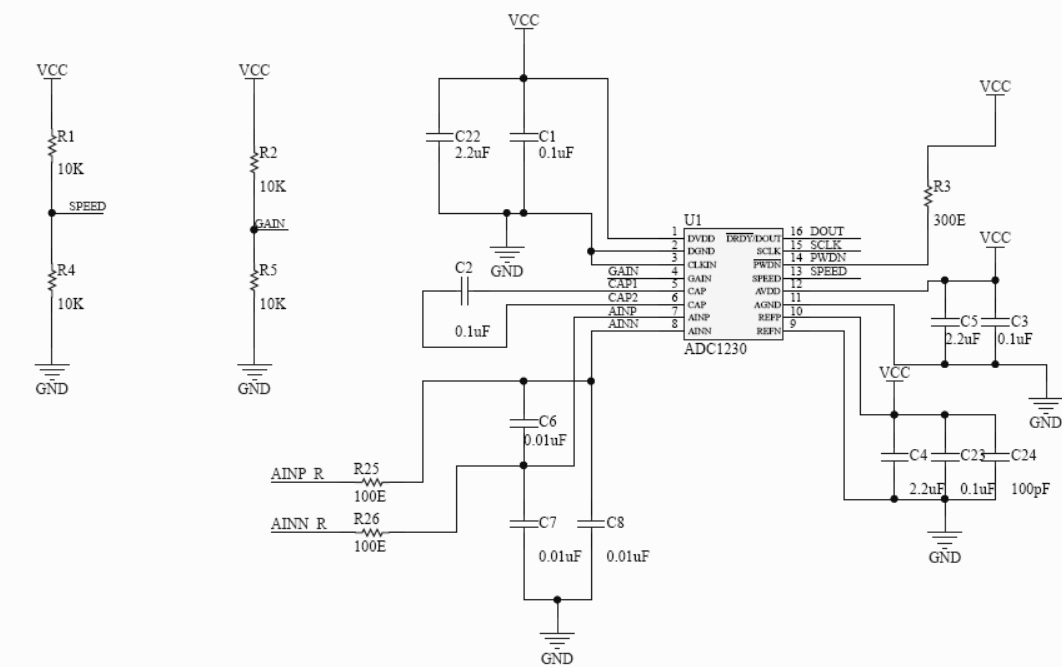 ADS1230: ADS1230 is behaving strange on 5V - Data converters forum ...