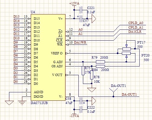 DAC712: DAC712U output voltage - Data converters forum - Data ...