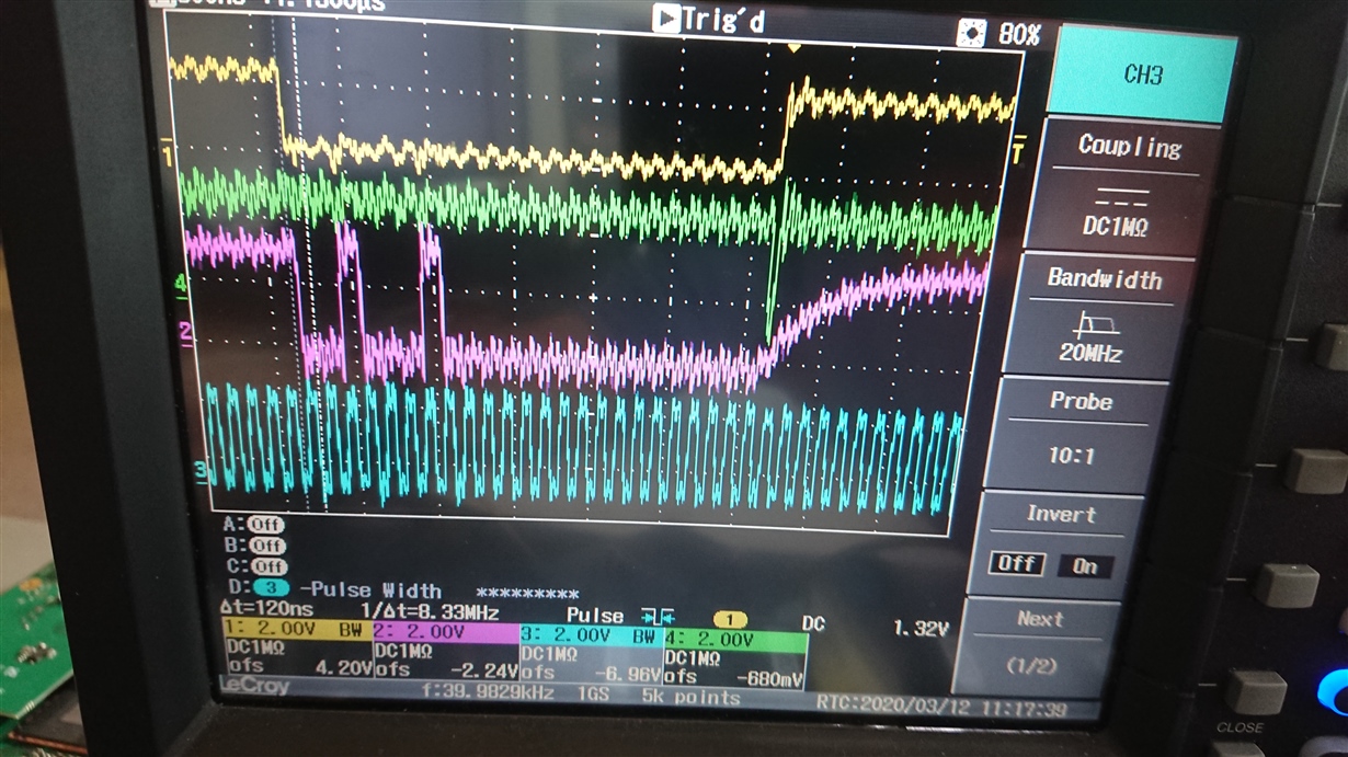 Ads131a04: Spi Slave Stm32 Readout Missing A Bit After Changing Adc 