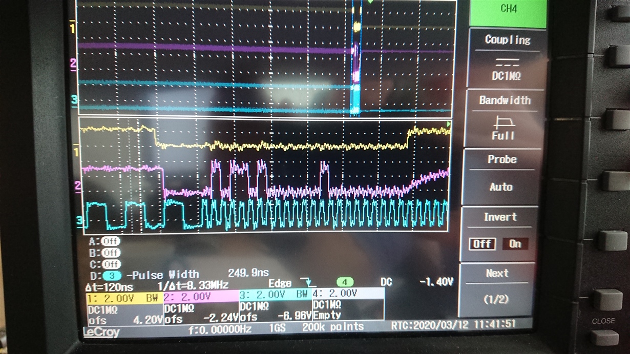 ADS131A04: SPI slave STM32 readout missing a bit after changing ADC ...