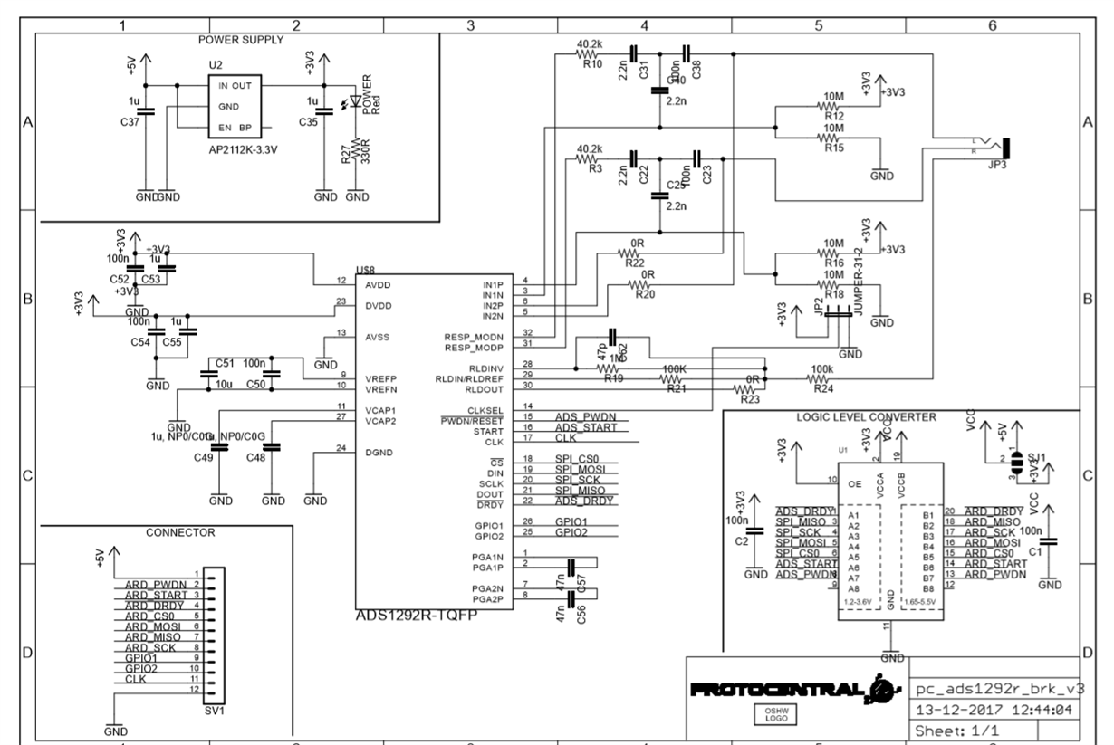 ADS1292R: ADS1292R is functional when it is connected to an ECG ...