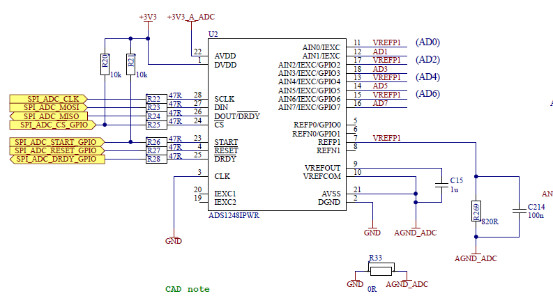 ADS1248 input RC-filter design for 2 wire PT1000 - Data converters ...