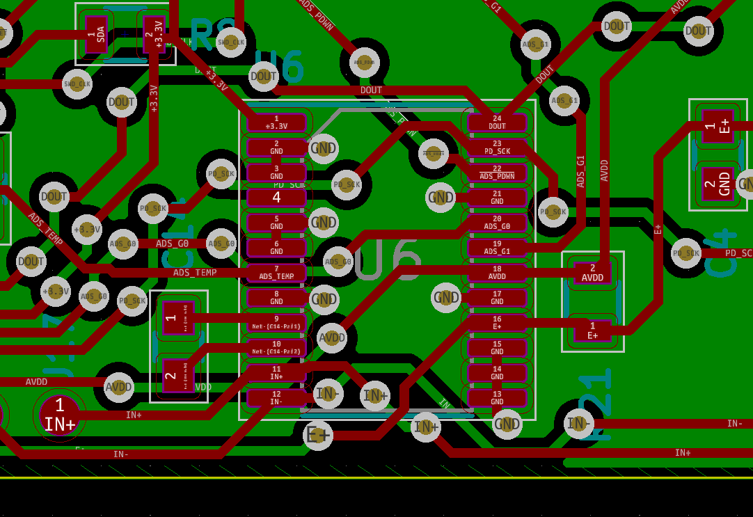 ADS1232: Longtime ADS1232 temperature and weight data register - Data ...