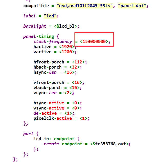 Linux/DRA745 LCD clock frequency configuration problem Processors