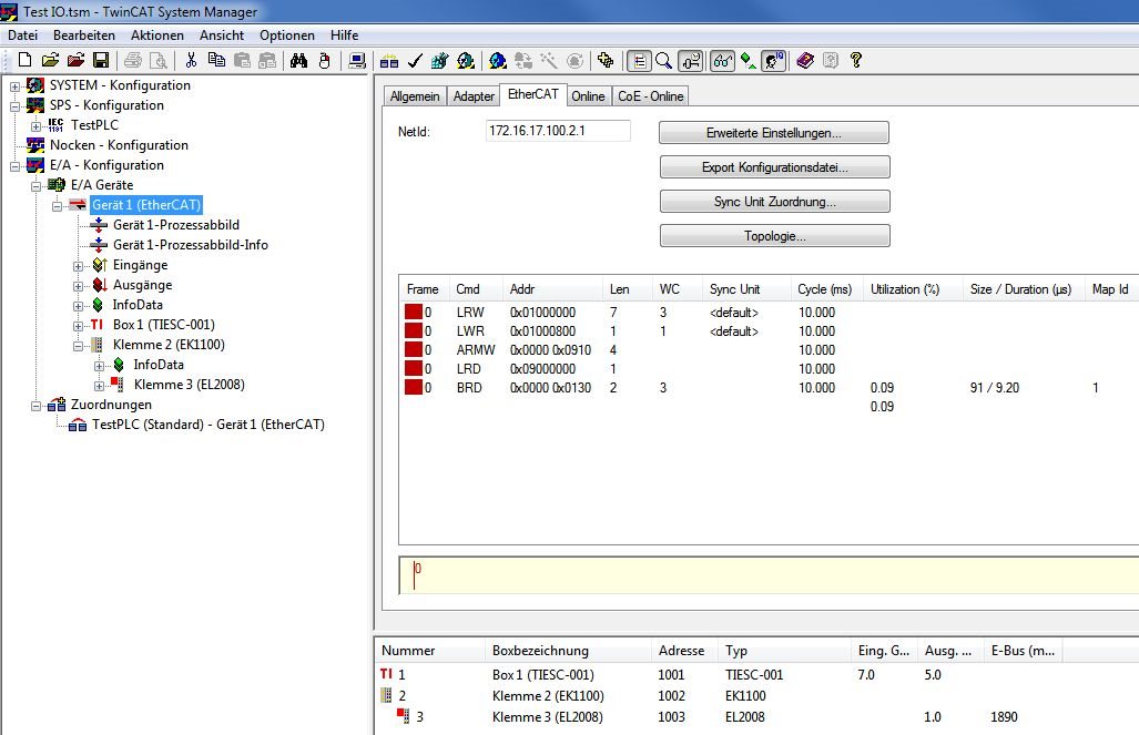 AM335x EtherCAT data not - forum - Processors - TI E2E support forums