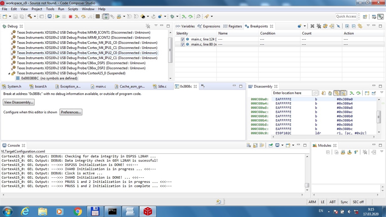 CCS/BEAGLEBOARDX15 load the rtos on A15 + IPC M4, from sdcard