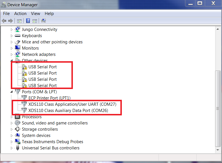 CCS/IWR6843ISKODS FTDI port not recognized under Windows Code