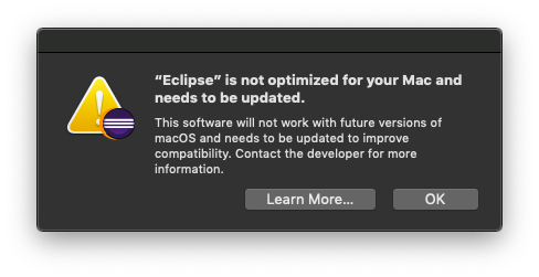 how to install eclipse on mac mojave