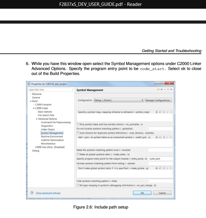 CCS/LAUNCHXL-F28377S: Why Warning: Type #10063-D entry 