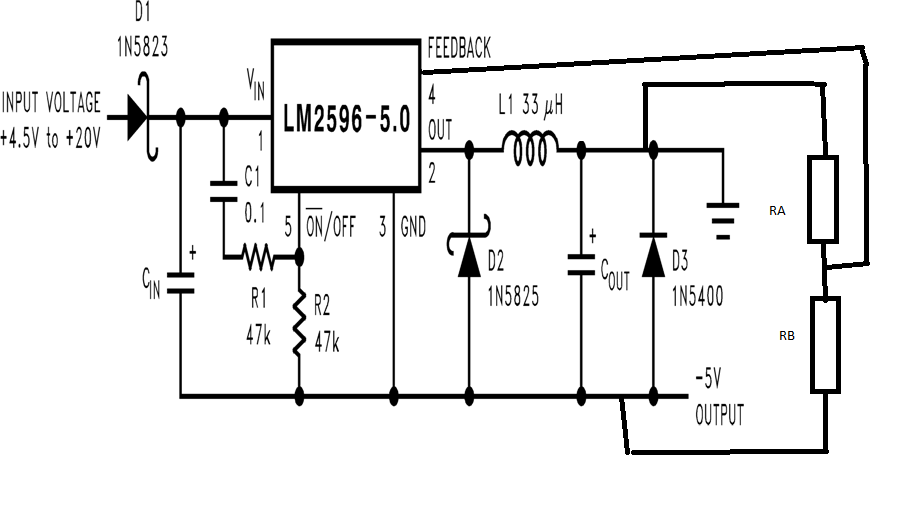 Lm2596 5v схема