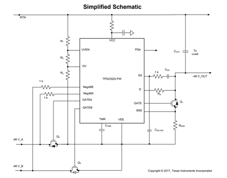 TPS23525: TPS23525 input voltage protection - Power management forum ...