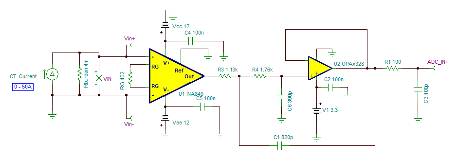 INA849: Schematic Review - Amplifiers Forum - Amplifiers - TI E2E ...