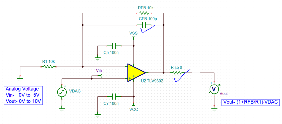 TLV9304: Design Verification for 0-10V & ±10V Output - Amplifiers forum ...