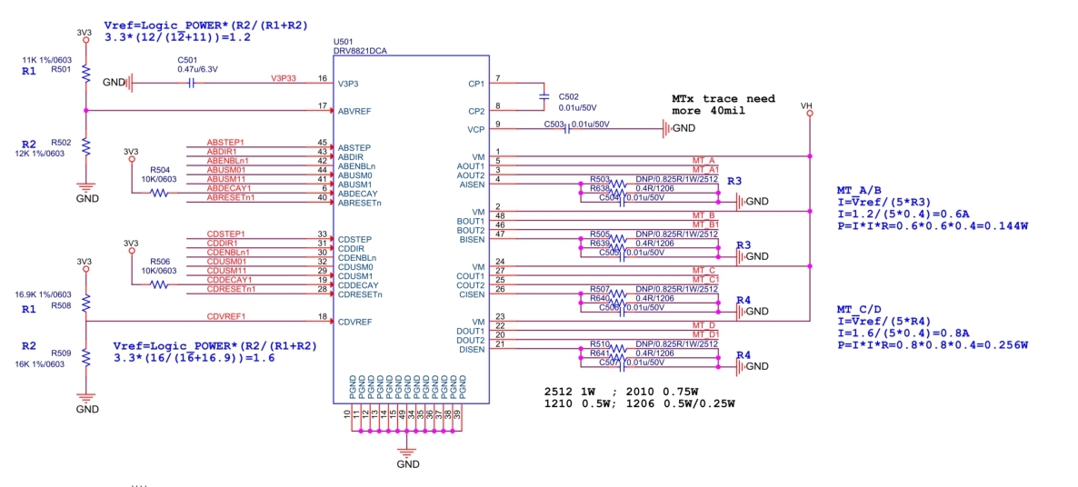 DRV8821: The Bridge A/B control problem. - Motor drivers forum - Motor ...