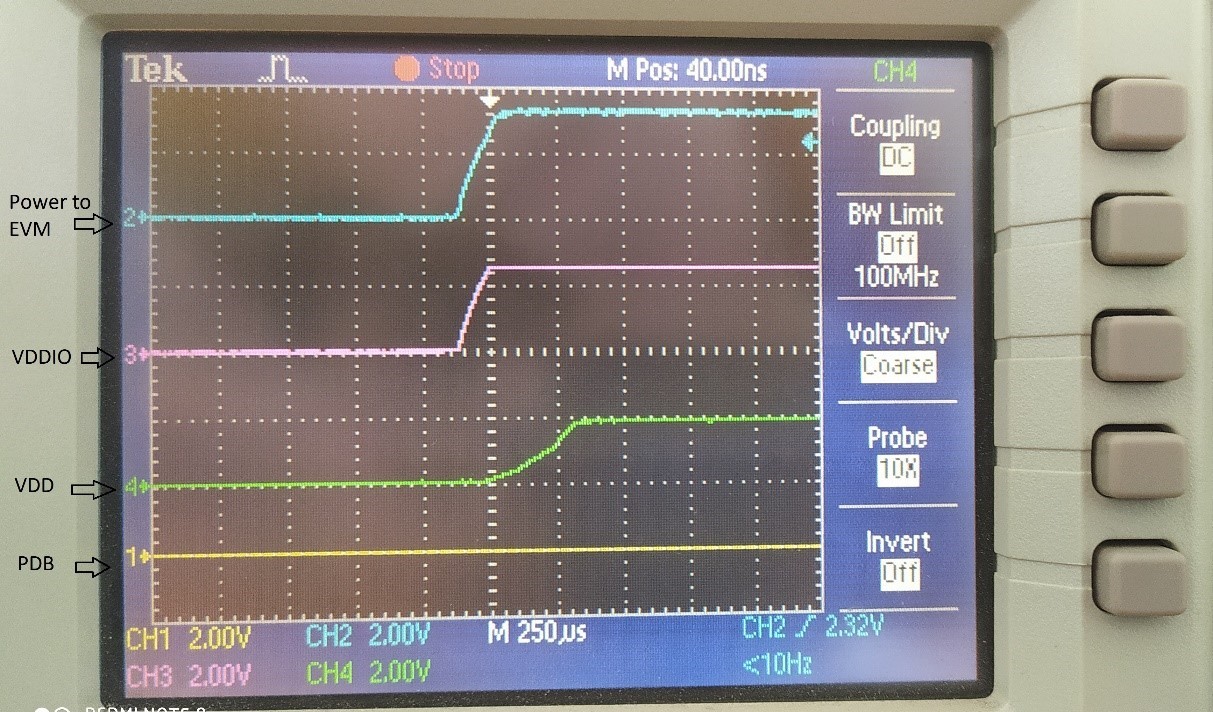 Power Up Sequence
