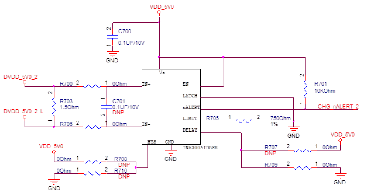 INA300: SCH Review: Vpwr = 5V; Itrip = 10mA; I_Max = 100mA - Amplifiers ...