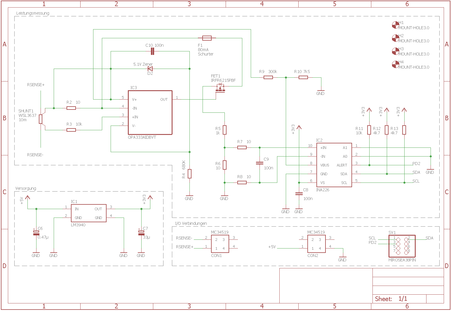 INA226 - Question concerning my schematic - Amplifiers forum ...