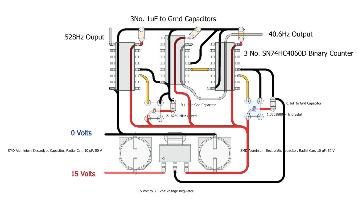 SN74HC4060: Adding a Mosfet - Logic forum - Logic - TI E2E support forums