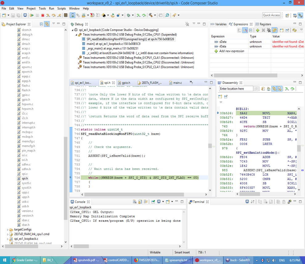 LAUNCHXL-F28379D: SPI transfer data between F28379D-LAUNCHXL and ...