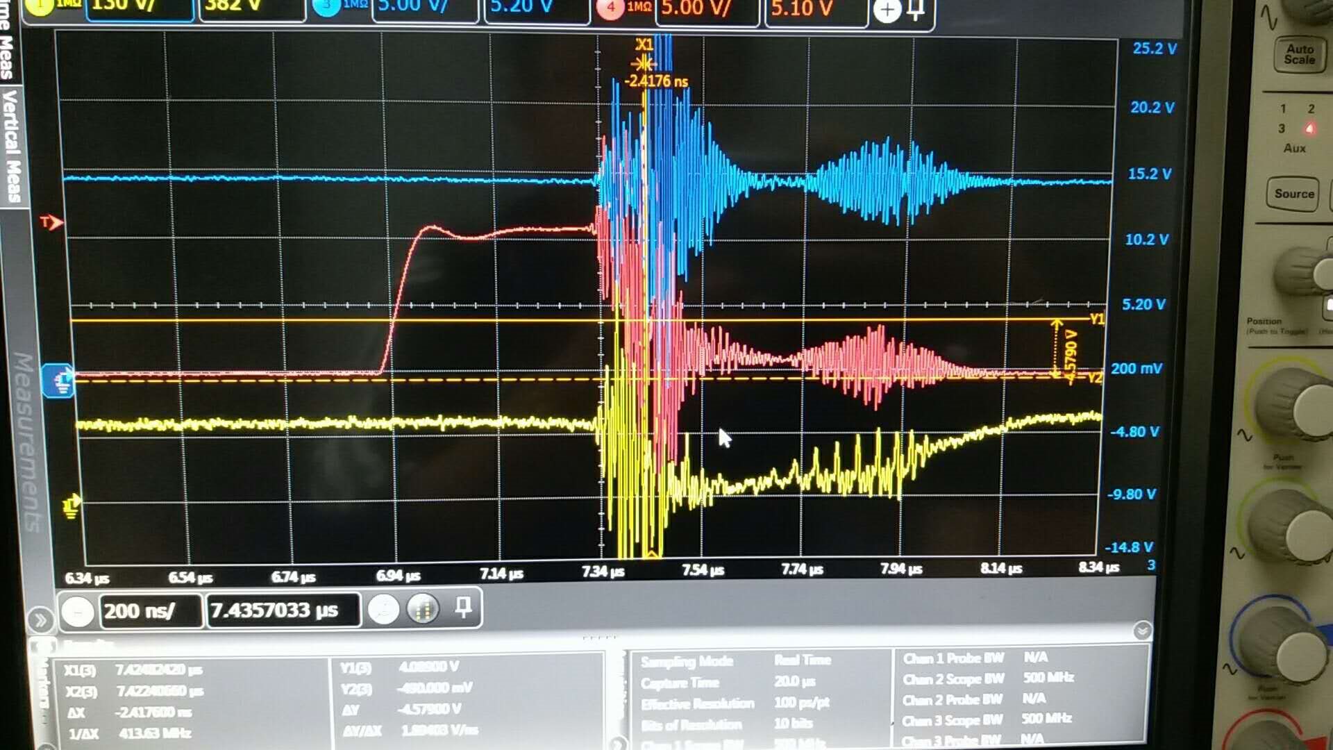 UCC27714: High side mosfet abnormal turn off when double pulse test ...