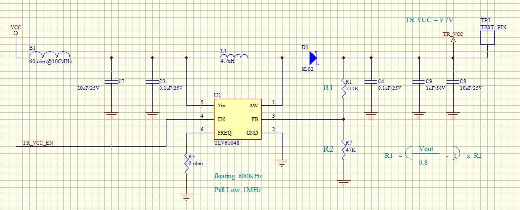 TLV61048: TLV61048DBVR - Power management forum - Power management - TI ...