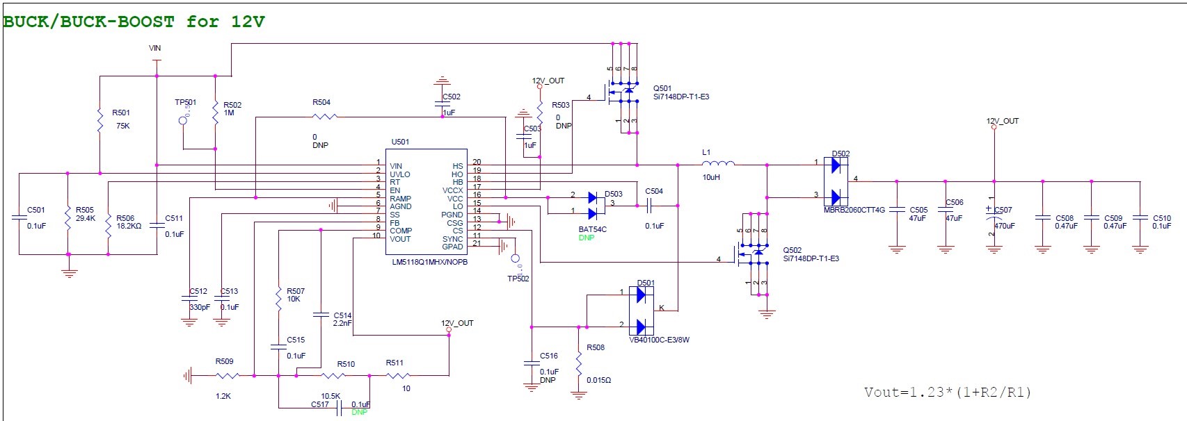 LM5118: schematic review - Power management forum - Power management ...