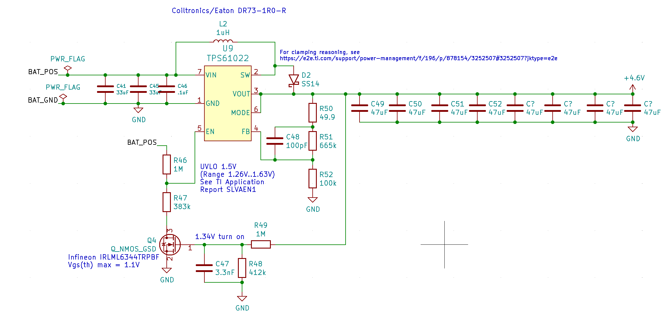 TPS61022: Schematic Review - Power Management Forum - Power Management ...