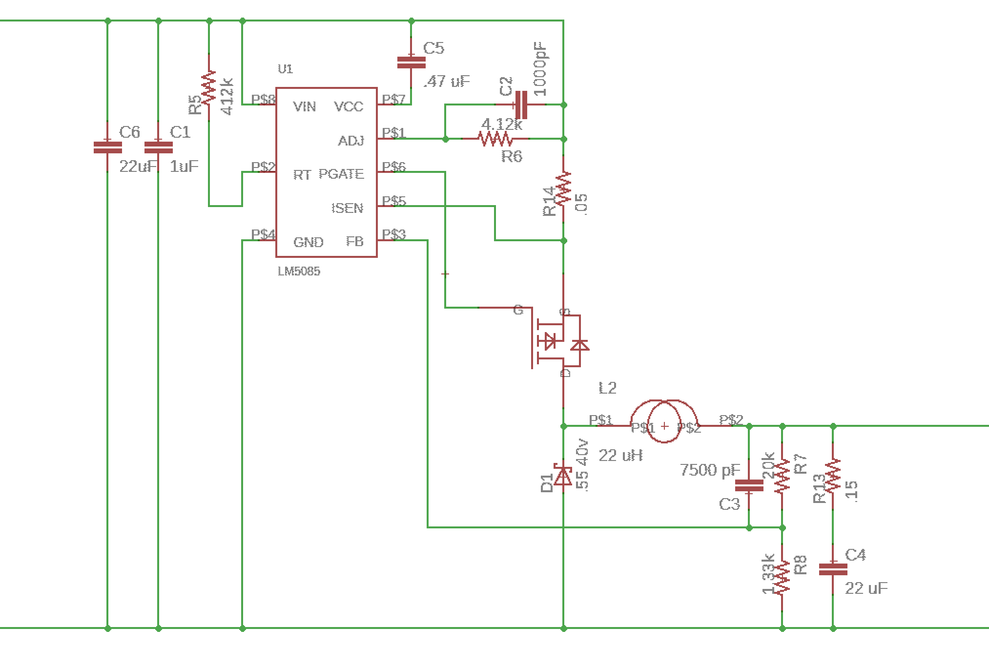 LM5085 Current limit lower than designed Power management forum