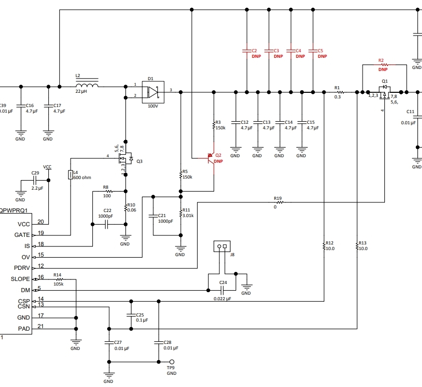 TPS92692: TPS92692 Question about PMOSFET and Buck-Boost Topology ...