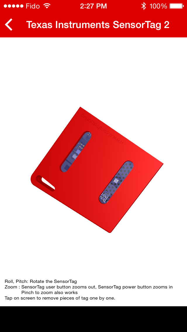 Accessing pitch/roll/heading (3D visualization) of the sensortag 2.0 ...