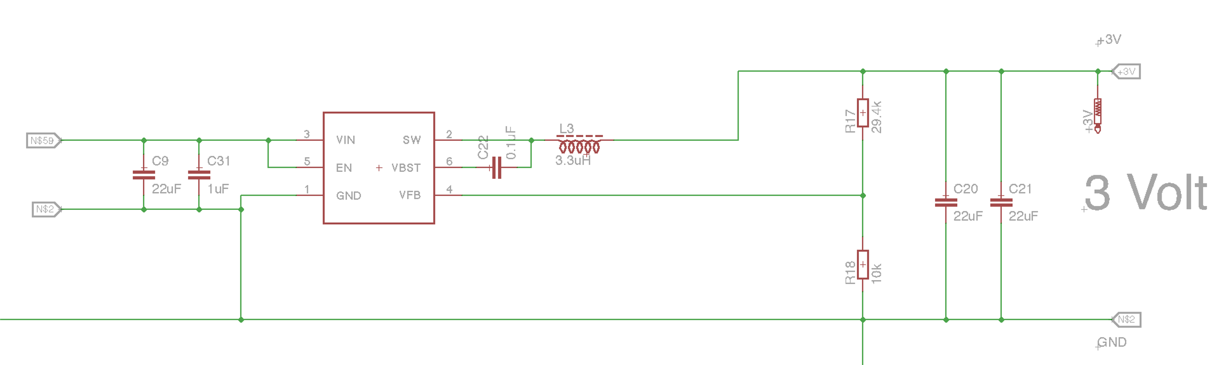 no voltage at output of TPS562201 - Power management forum 