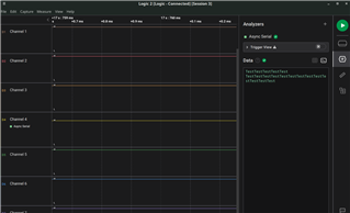 logic analyzer output