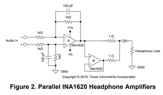 Opa1622 headphone amp sale