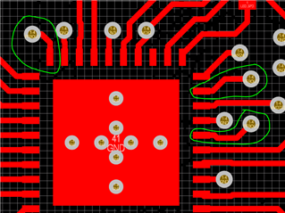 Figure 1- 848K EVM Top layer Layout