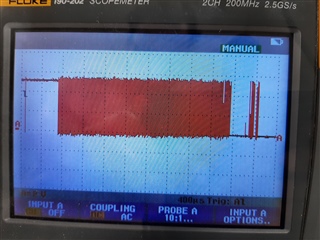 ISO7742F output pin 14 oscillating