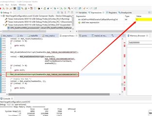 breakpoint after the func