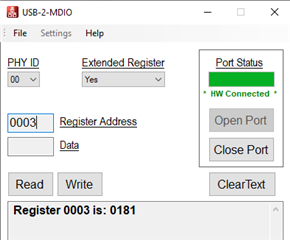 DP83TD510E register