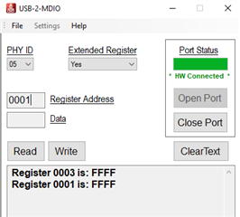 DP83822 failed connection