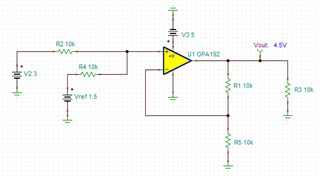 LMP7715: Adding offset voltage to unity-gain non-inverting op-amp for ...