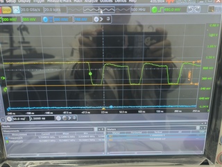 input is 20M output is only 10M,and output voltage is only  about1V