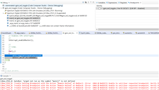 TMS320F28388D: TMS320F28388D: Debugging a two processor board where ...