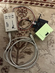 USB cable + EV2300 + battery connector