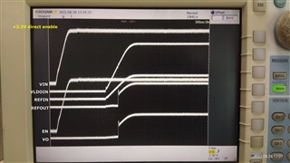 No overshoot on VIN and REFIN(3.3V before 1.5V)
