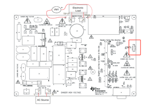 For example, in the red box, 12v power supply