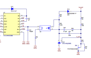 UCC256402: Feedback circuit design for FB pin - Power management 