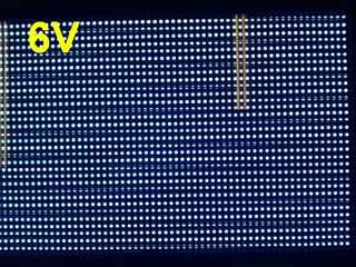 LED matrix display: internal structure